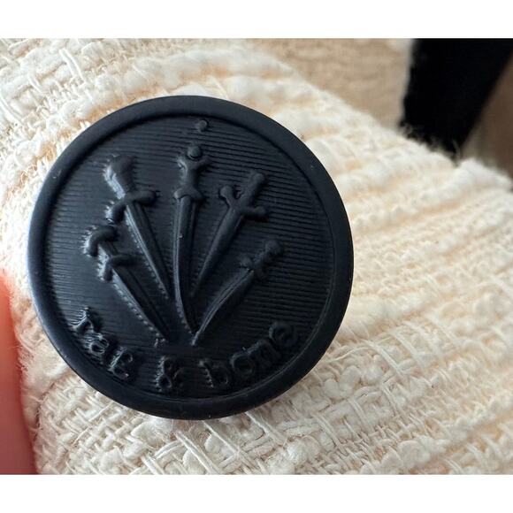 Rag & Bone Charlotte Tweed Vest | Italian Fabric | Size S | New with Tags $398 - Picture 11 of 11